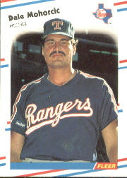 1988 Fleer Baseball Cards      474     Dale Mohorcic